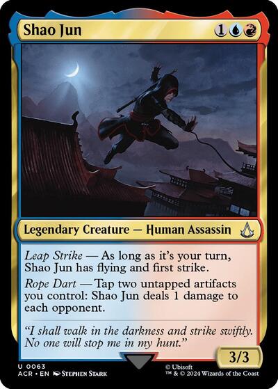 Shao Jun (Universes Beyond: Assassin's Creed) Near Mint Foil
