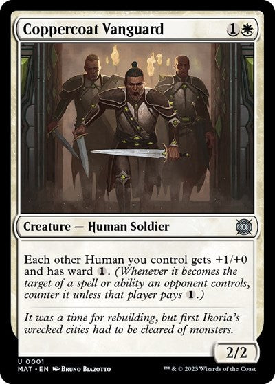 Coppercoat Vanguard (March of the Machine: The Aftermath) Near Mint