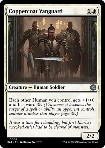 Coppercoat Vanguard (March of the Machine: The Aftermath) Near Mint