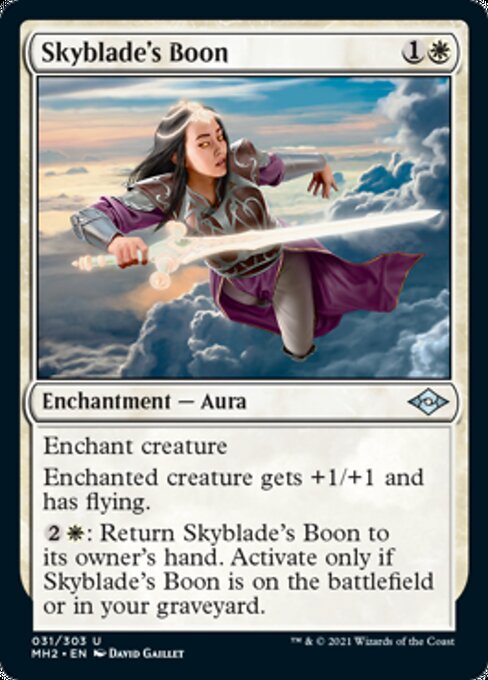 Skyblade's Boon (Modern Horizons 2) Near Mint Foil