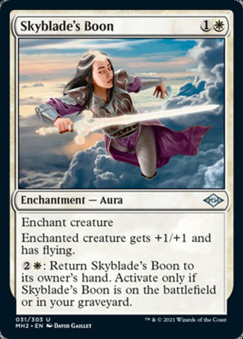 Skyblade's Boon (Modern Horizons 2) Near Mint Foil