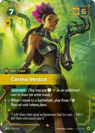 Corina Veraza (Spiritforged) Near Mint Foil