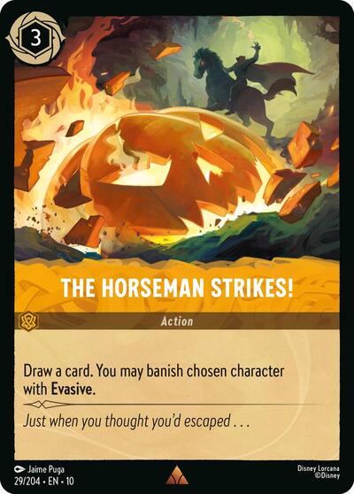 The Horseman Strikes! (Whispers in the Well) Near Mint
