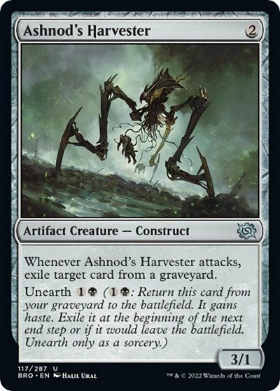 Ashnod's Harvester (The Brothers' War) Near Mint Foil