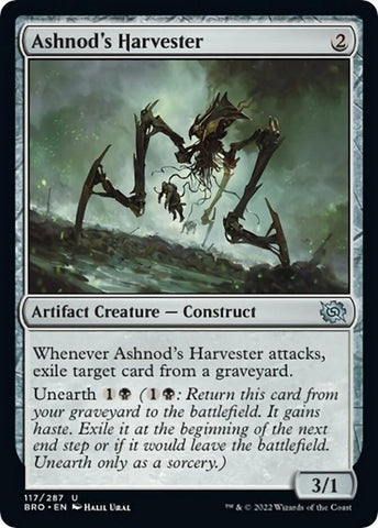 Ashnod's Harvester (The Brothers' War) Near Mint Foil