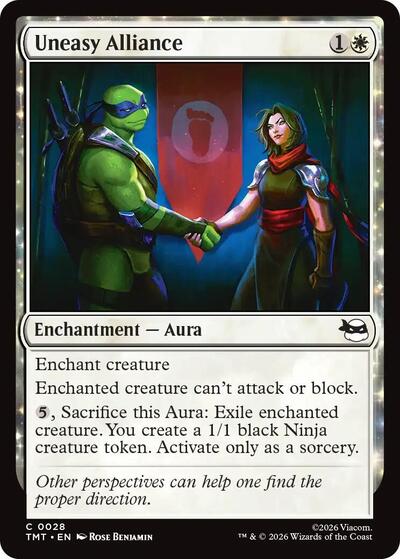 Uneasy Alliance (Teenage Mutant Ninja Turtles) Near Mint