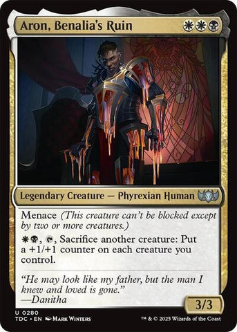 Aron, Benalia's Ruin (Commander: Tarkir: Dragonstorm) Near Mint