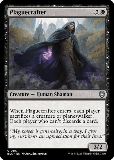 Plaguecrafter (Commander: Bloomburrow) Near Mint