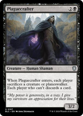 Plaguecrafter (Commander: Bloomburrow) Near Mint