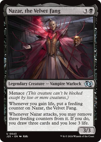 Nazar, the Velvet Fang (Anime) (Foundations Jumpstart) Near Mint