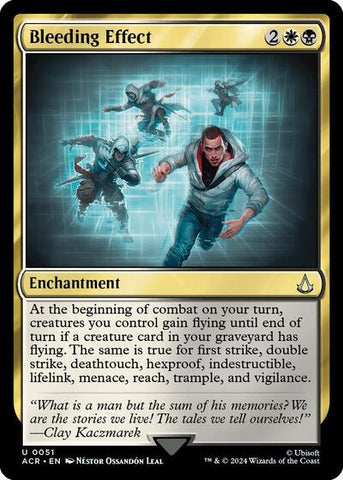Bleeding Effect (Universes Beyond: Assassin's Creed) Near Mint Foil