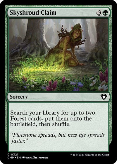 Skyshroud Claim (Commander Masters) Near Mint Foil