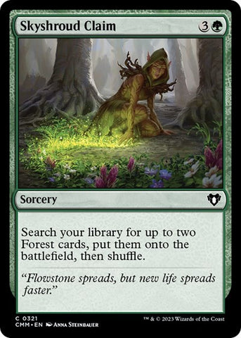 Skyshroud Claim (Commander Masters) Near Mint Foil
