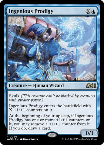 Ingenious Prodigy (Wilds of Eldraine) Near Mint