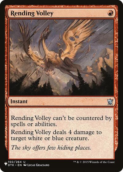 Rending Volley (The List) Near Mint