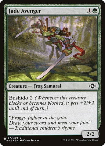 Jade Avenger (The List) Near Mint