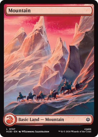 Mountain (0197) (The Hobbit) Near Mint Foil