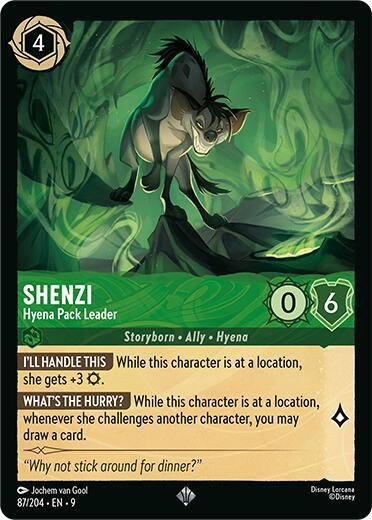 Shenzi - Hyena Pack Leader (Fabled) Near Mint