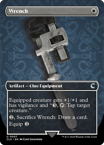 Wrench (Borderless) (Ravnica: Clue Edition) Near Mint