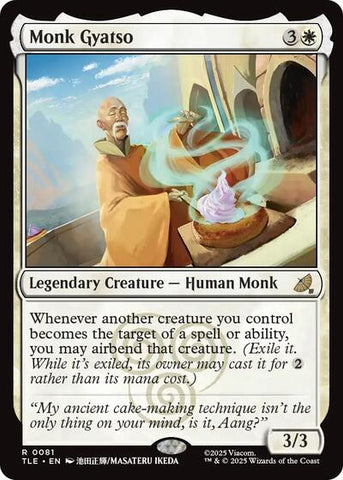 Monk Gyatso (Avatar: The Last Airbender: Eternal-Legal) Near Mint