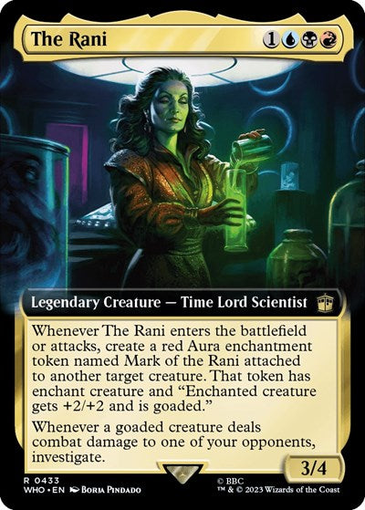 The Rani (Extended Art) (Universes Beyond: Doctor Who) Near Mint Foil