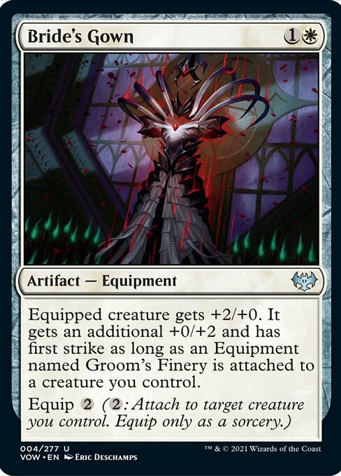 Bride's Gown (Innistrad: Crimson Vow) Near Mint
