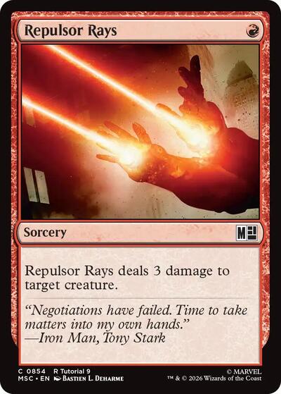 Repulsor Rays (Commander: Marvel Super Heroes) Near Mint