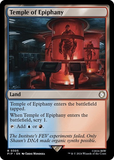 Temple of Epiphany (Universes Beyond: Fallout) Near Mint