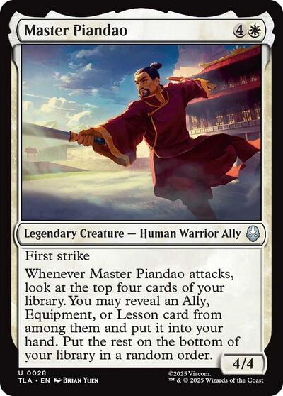 Master Piandao (Avatar: The Last Airbender) Near Mint