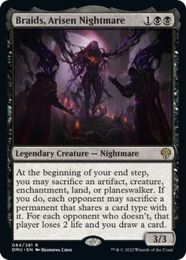 Braids, Arisen Nightmare (Dominaria United) Near Mint