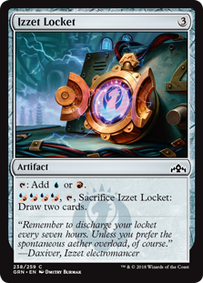 Izzet Locket (Guilds of Ravnica) Near Mint Foil