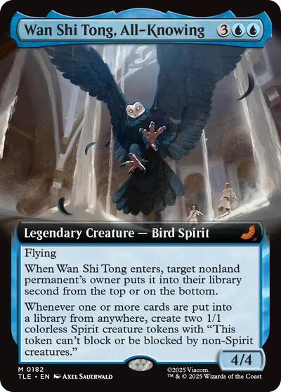 Wan Shi Tong, All-Knowing (Extended Art) (Avatar: The Last Airbender: Eternal-Legal) Near Mint
