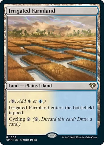 Irrigated Farmland (Commander Masters) Near Mint