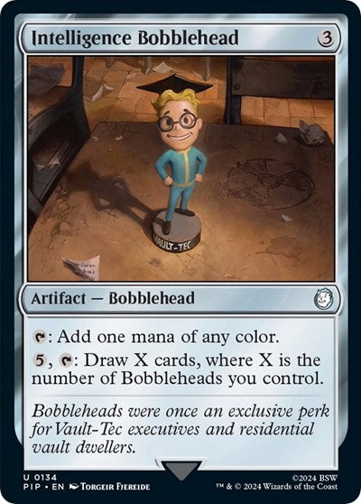 Intelligence Bobblehead (Universes Beyond: Fallout) Near Mint
