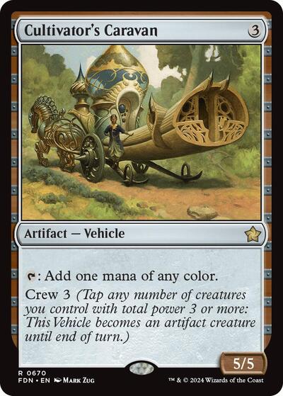 Cultivator's Caravan (Foundations) Near Mint