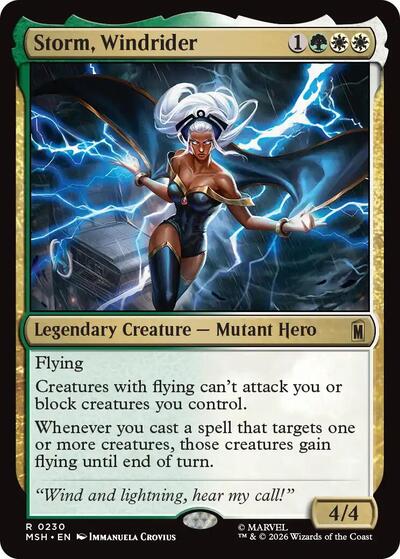 Storm, Windrider (Marvel Super Heroes) Near Mint