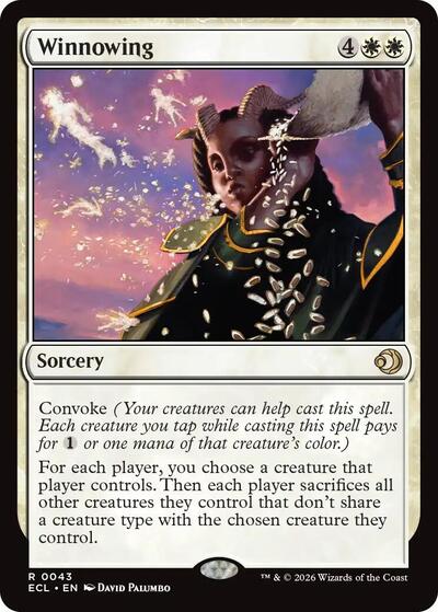 Winnowing (Lorwyn Eclipsed) Near Mint Foil