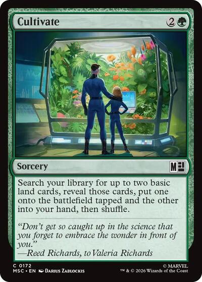 Cultivate (Surge Foil) (Commander: Marvel Super Heroes) Near Mint Foil