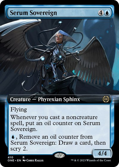 Serum Sovereign (Extended Art) (Phyrexia: All Will Be One) Near Mint