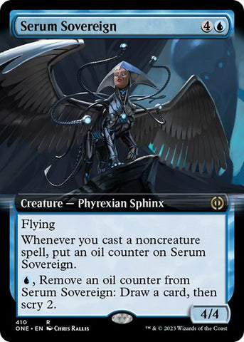 Serum Sovereign (Extended Art) (Phyrexia: All Will Be One) Near Mint