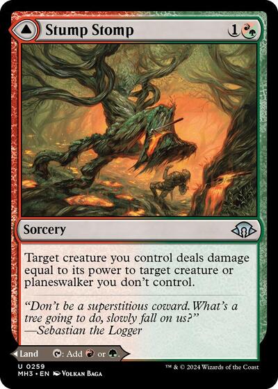 Stump Stomp (Modern Horizons 3) Near Mint Foil