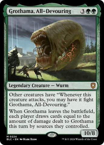 Grothama, All-Devouring (Commander: Bloomburrow) Near Mint