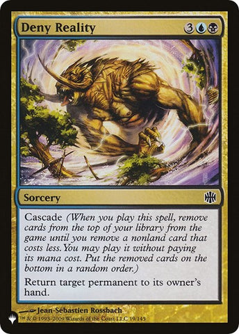 Deny Reality (ARB) (The List) Near Mint