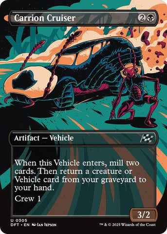 Carrion Cruiser (Borderless) (Aetherdrift) Near Mint Foil