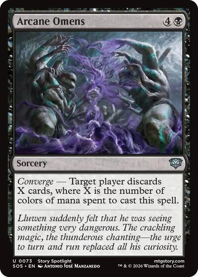 Arcane Omens (Secrets of Strixhaven) Near Mint Foil