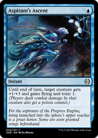 Aspirant's Ascent (Phyrexia: All Will Be One) Near Mint Foil