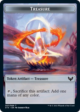 Treasure Token (Strixhaven: School of Mages) Near Mint