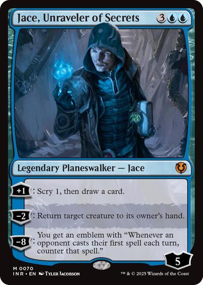 Jace, Unraveler of Secrets (Innistrad Remastered) Near Mint Foil