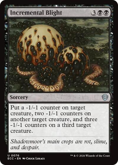 Incremental Blight (Commander: Lorwyn Eclipsed) Near Mint
