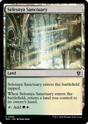 Selesnya Sanctuary (Commander: Murders at Karlov Manor) Near Mint